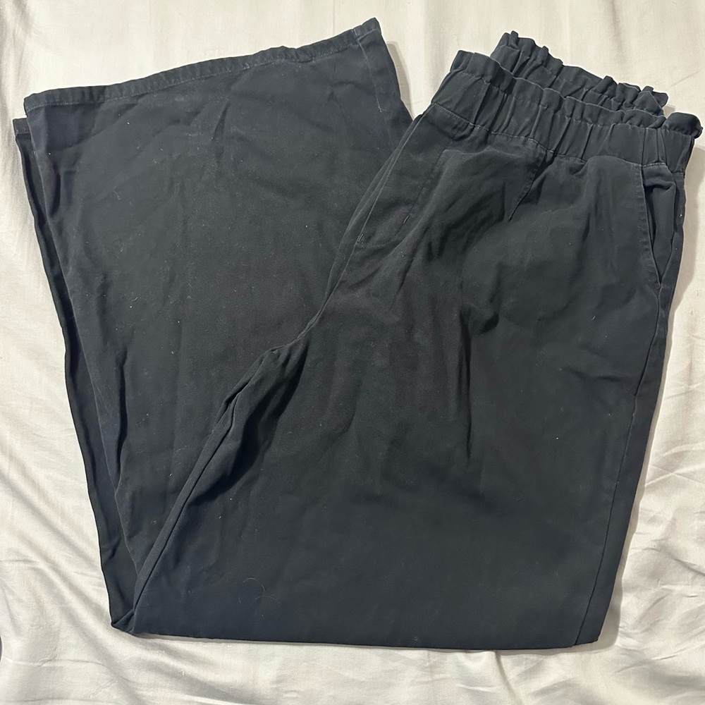 Zenana Black Wide Leg Pants Size 3X